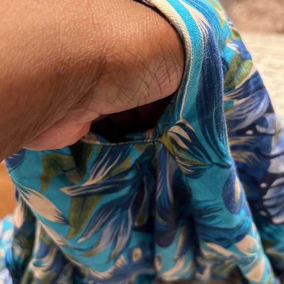 Bahama Beach full length floral  XL dress - Picture 11 of 11